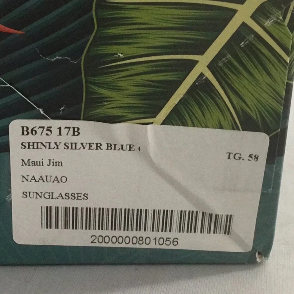 MAUI JIM NAAUAO SUNGLASSES POLARIZED UNISEX.